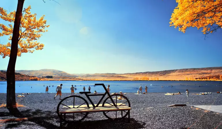 Lisi Lake, a tranquil Oasis in Tbilisi