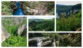 Top 5 most popular canyons in Georgia