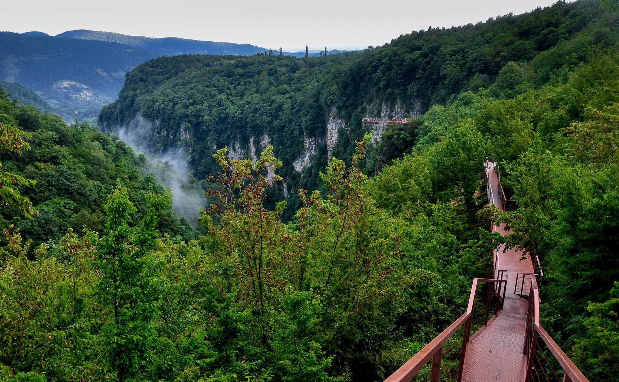 Top 5 most popular canyons in Georgia